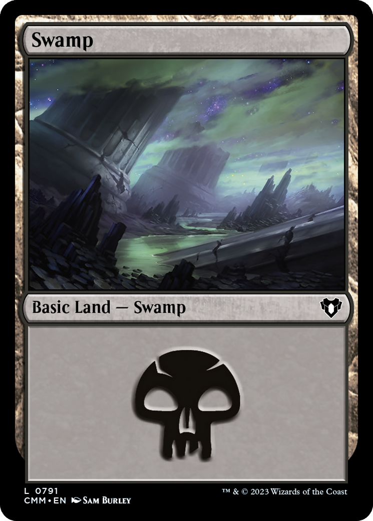 Swamp (791) [Commander Masters]-1