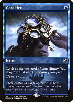 Consider (Promo Pack) [Innistrad: Midnight Hunt Promos]-1