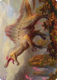 Etali, Primal Conqueror // Etali, Primal Conqueror (AMOM-031) - March of the Machine Art Series (Borderless)-3