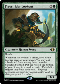 Freestrider Lookout (Promo Pack) [Outlaws of Thunder Junction Promos]-1
