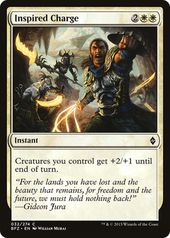 Inspired Charge [Battle for Zendikar]-1