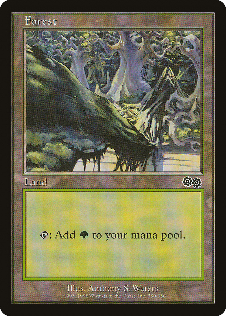 Forest (350) [Urza's Saga]-1