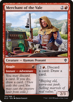Merchant of the Vale // Haggle [Throne of Eldraine]-1