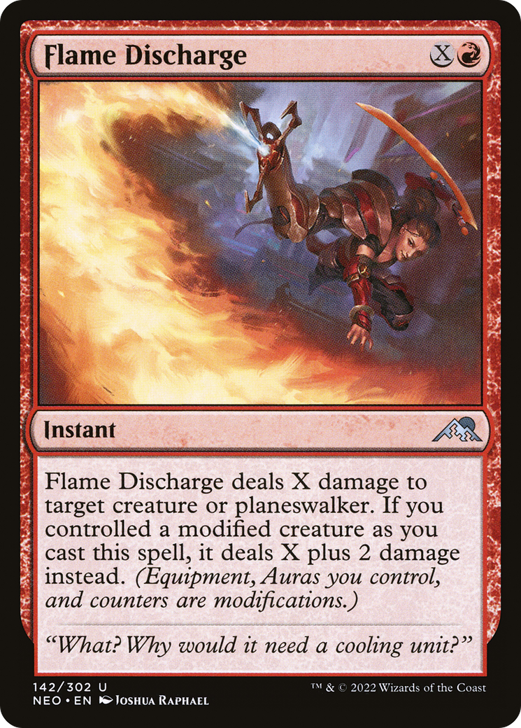 Flame Discharge [Kamigawa: Neon Dynasty]-1