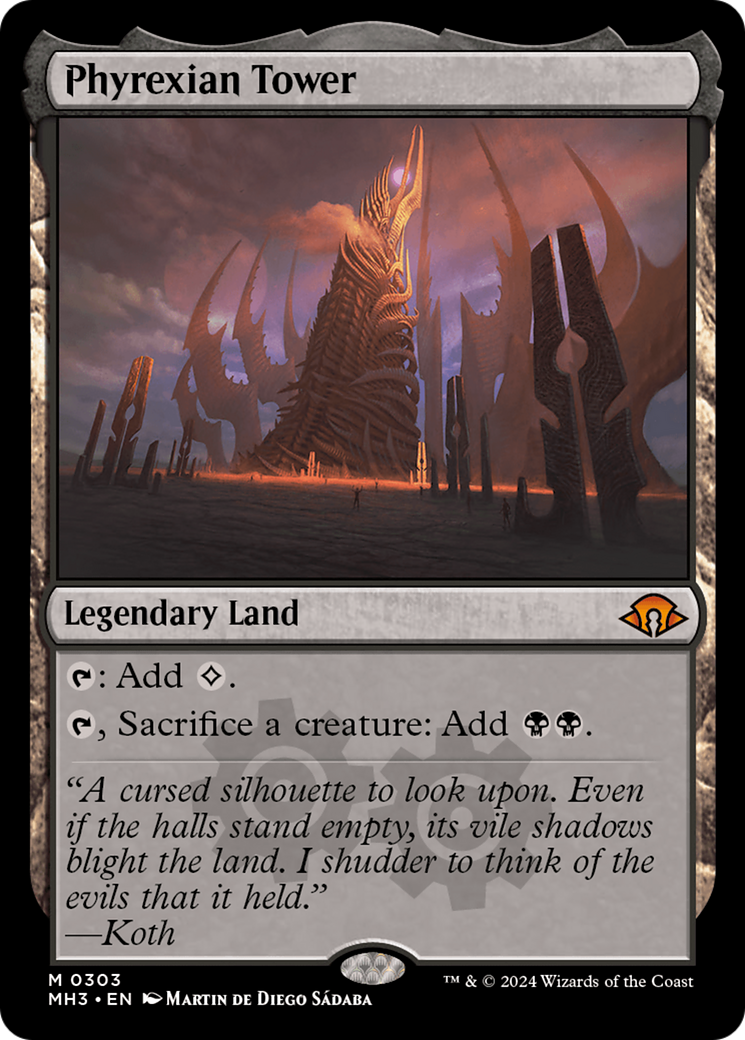 Phyrexian Tower [Modern Horizons 3]-1