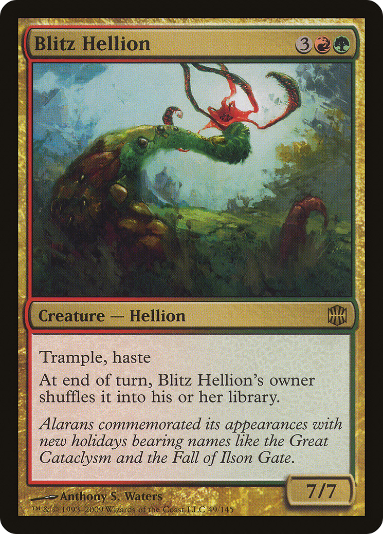 Blitz Hellion [Alara Reborn]-1
