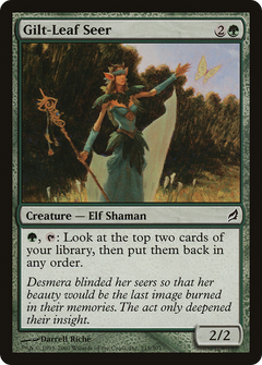 Gilt-Leaf Seer [Lorwyn]-1