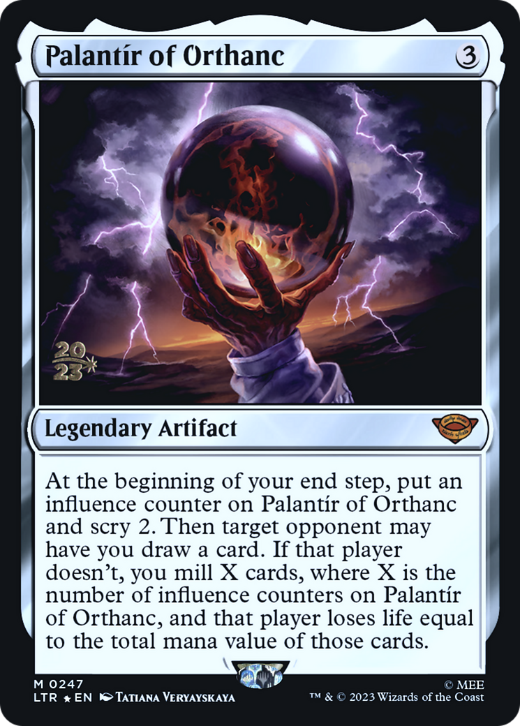 Palantir of Orthanc [The Lord of the Rings: Tales of Middle-Earth Prerelease Promos]-1