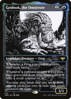 Grolnok, the Omnivore (Showcase Eternal Night) [Innistrad: Crimson Vow]-1