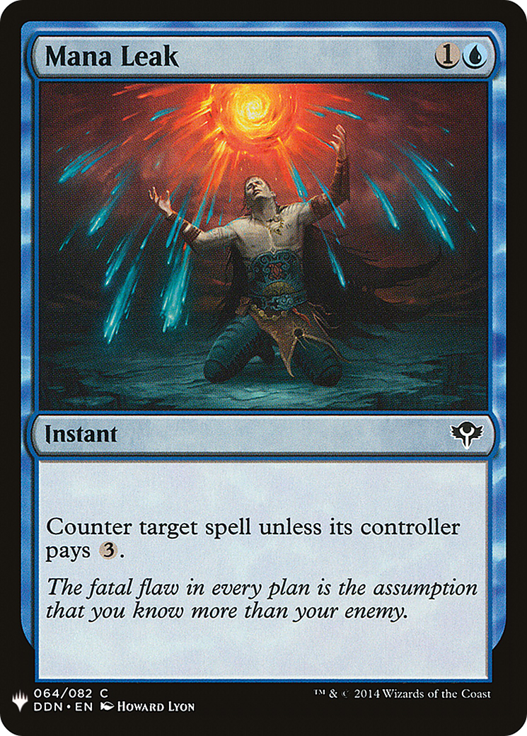 Mana Leak [Mystery Booster]-1