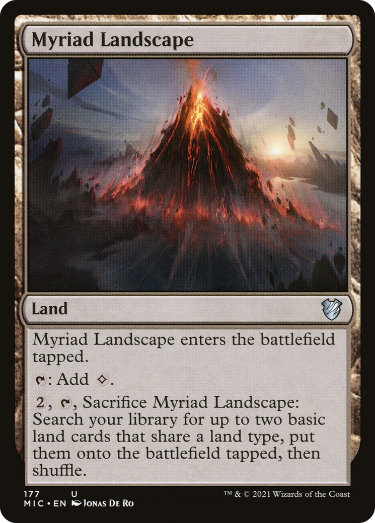 Myriad Landscape [Innistrad: Midnight Hunt Commander]-1
