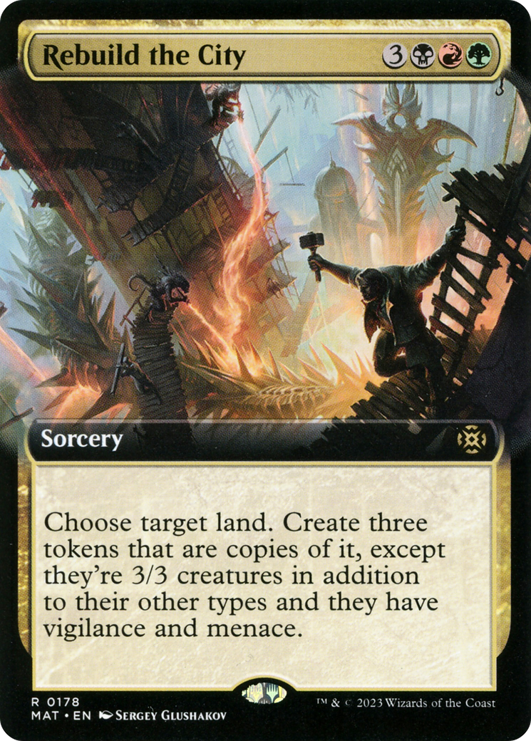 Rebuild the City (Extended Art) [March of the Machine: The Aftermath]-1