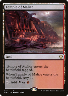 Temple of Malice [Dominaria United Commander]-1