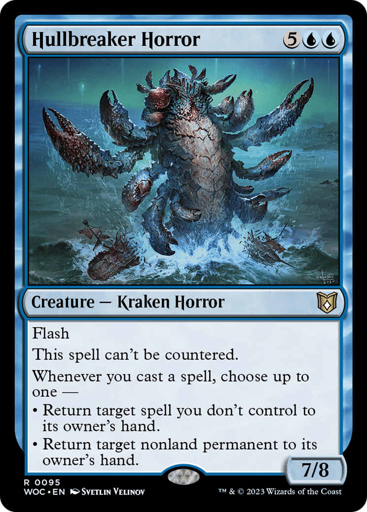 Hullbreaker Horror [Wilds of Eldraine Commander]-1
