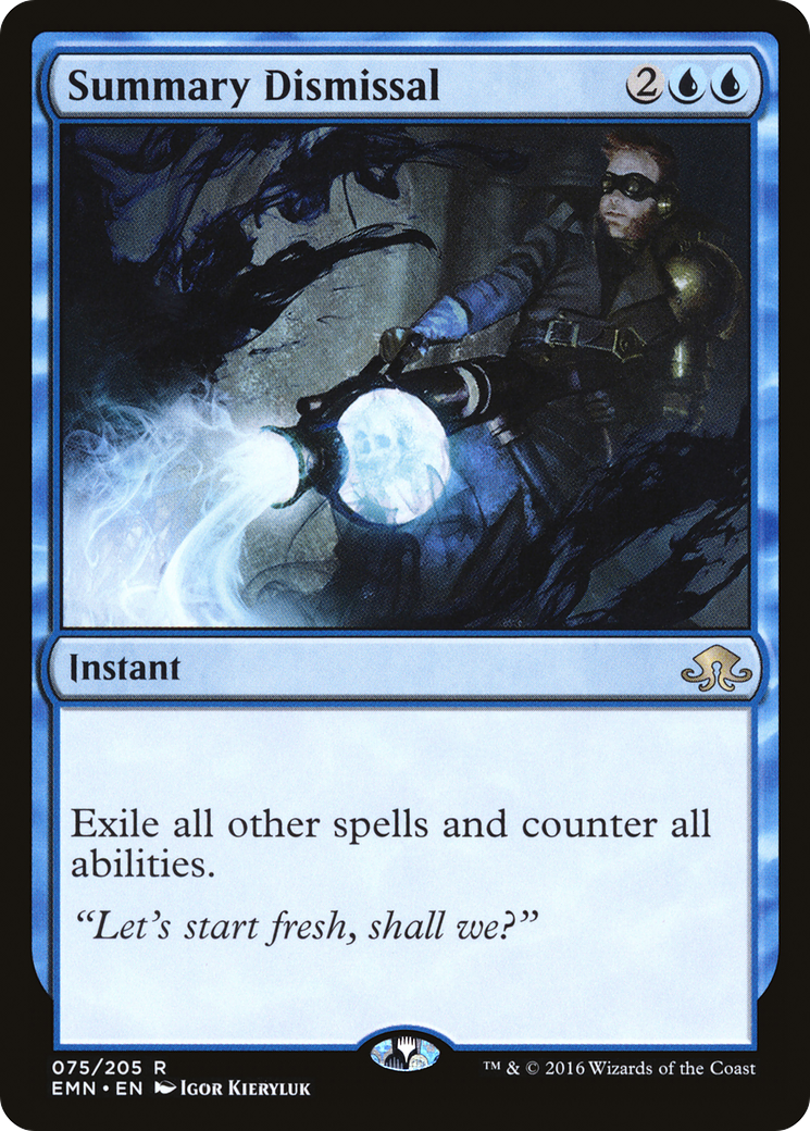 Summary Dismissal [Eldritch Moon]-1