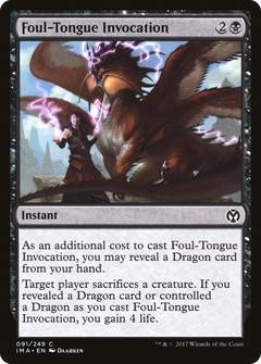 Foul-Tongue Invocation [Iconic Masters]-1