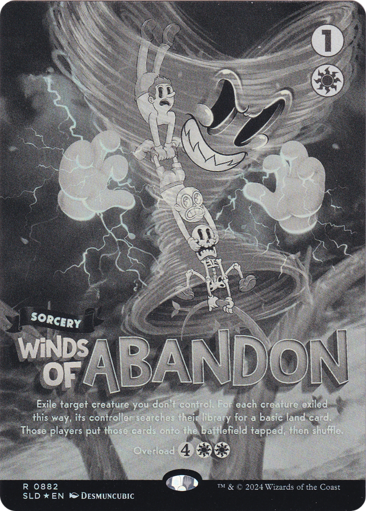 Winds of Abandon (Black & White Foil) [Secret Lair Drop Series]