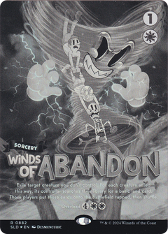 Winds of Abandon (Black & White Foil) (SLD-882) - Secret Lair Drop (Borderless) Foil-1
