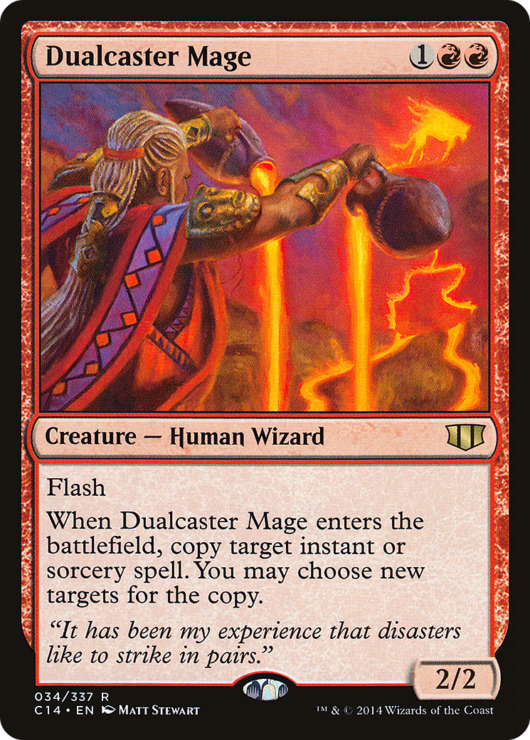 Dualcaster Mage [Commander 2014]-1