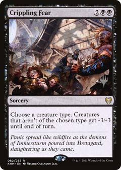 Crippling Fear (Promo Pack) [Kaldheim Promos]-1