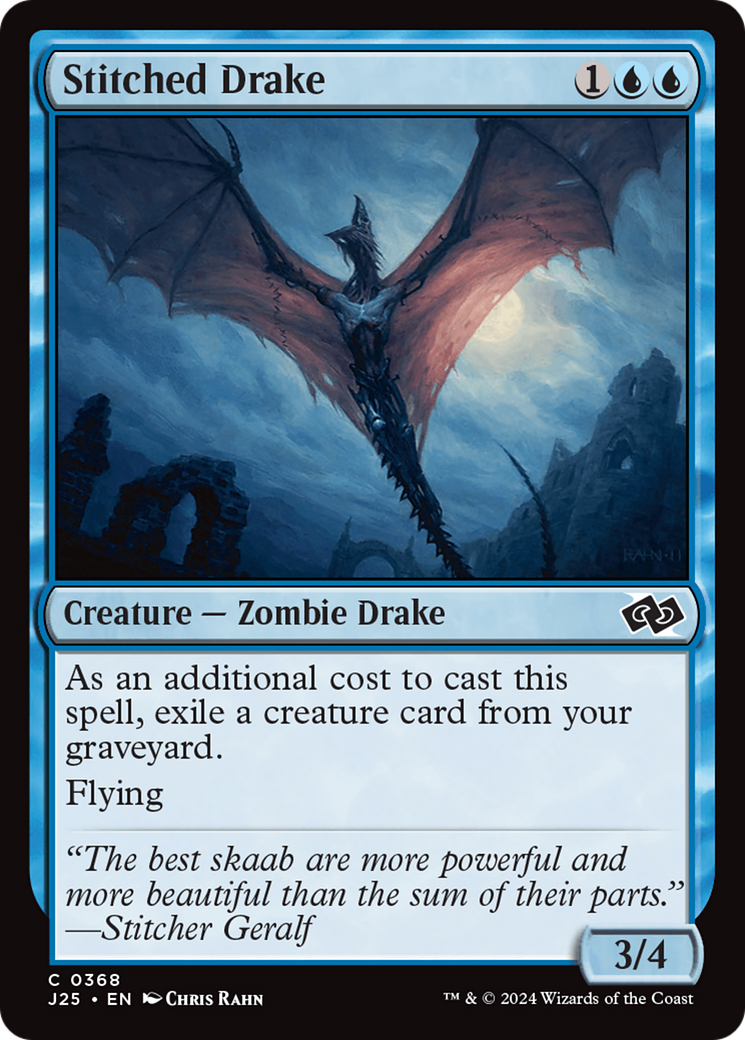 Stitched Drake [Foundations Jumpstart]-1