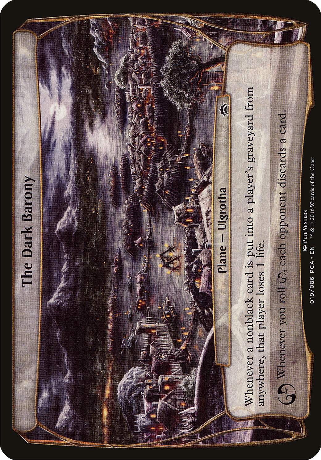The Dark Barony (Planes) [Planechase Anthology Planes]-1
