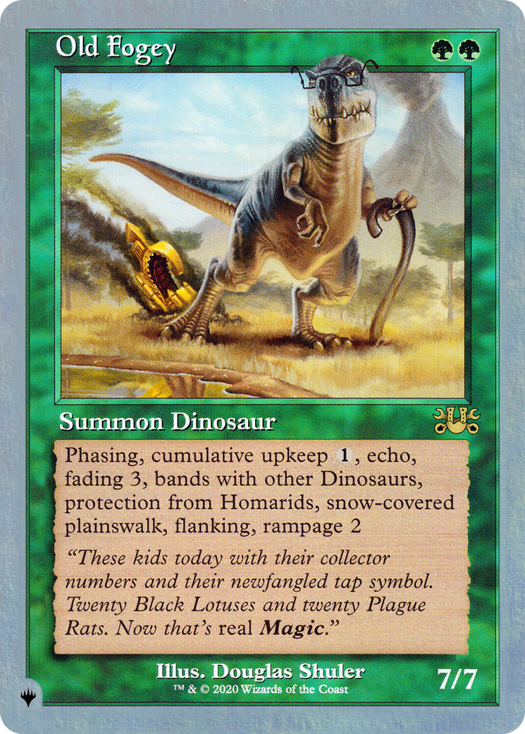 Old Fogey (Unfinity Foil Edition) [The List]-1