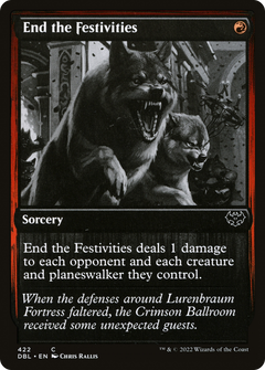 End the Festivities [Innistrad: Double Feature]-1