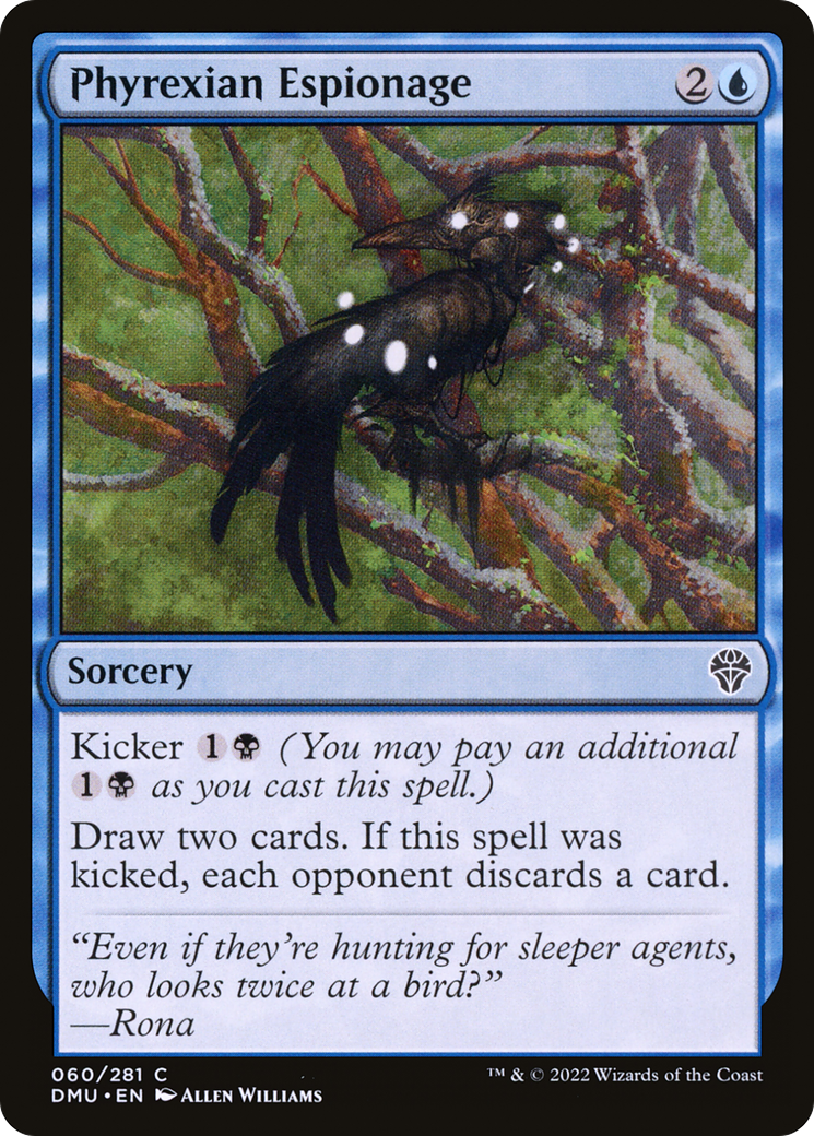Phyrexian Espionage [Dominaria United]-1