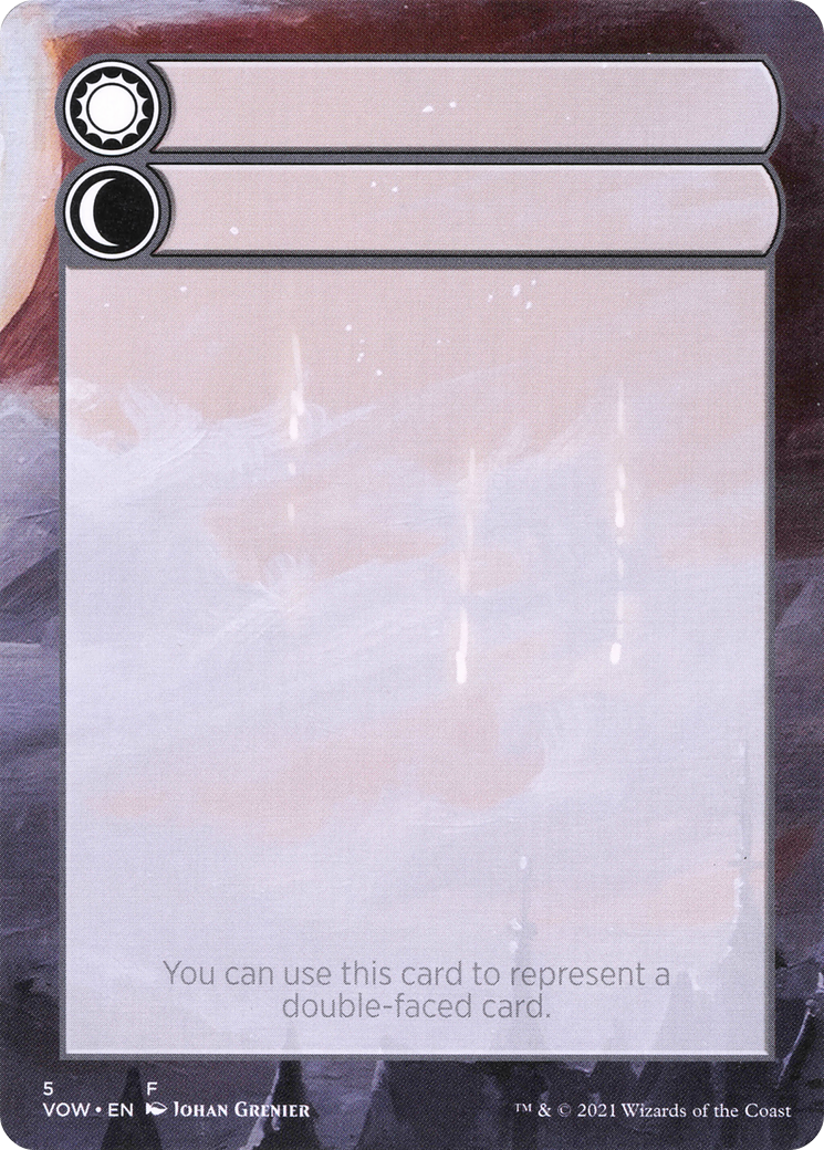 Double-Faced Substitute Card (SVOW-005) - Innistrad: Crimson Vow Substitute Cards (Borderless)-1
