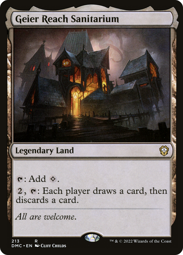 Geier Reach Sanitarium [Dominaria United Commander]-1
