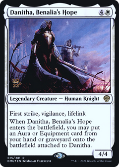Danitha, Benalia's Hope [Dominaria United Prerelease Promos]-1
