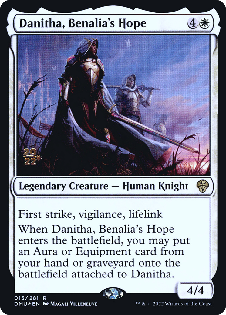 Danitha, Benalia's Hope [Dominaria United Prerelease Promos]-1