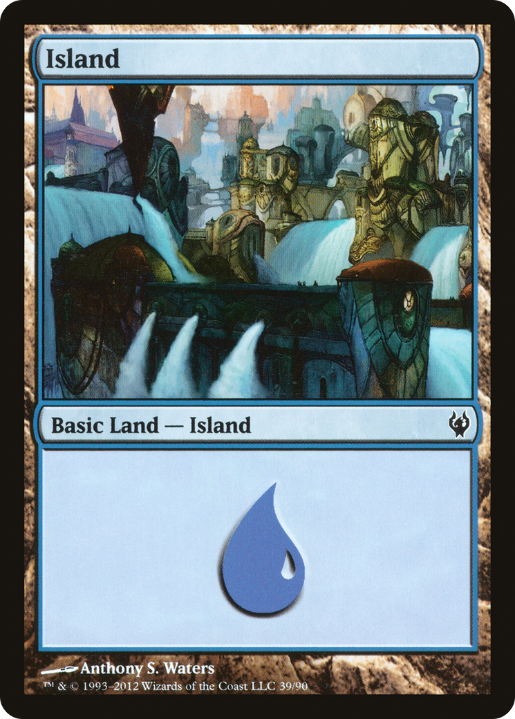 Island (39) [Duel Decks: Izzet vs. Golgari]-1
