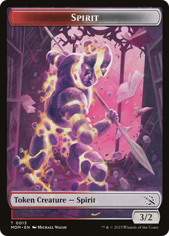 Spirit (TMOM-013) - March of the Machine Tokens Foil-1