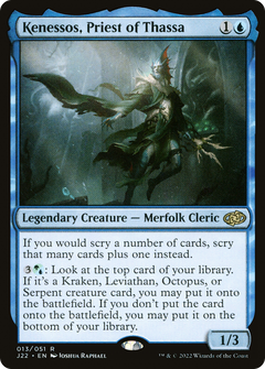 Kenessos, Priest of Thassa [Jumpstart 2022]-1