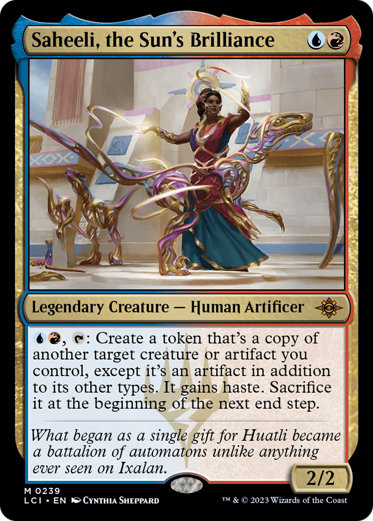 Saheeli, the Sun's Brilliance [The Lost Caverns of Ixalan]-1