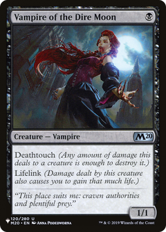 Vampire of the Dire Moon (LIST-120/280) - The List-1