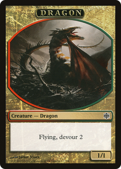 Dragon Token [Alara Reborn Tokens]-1