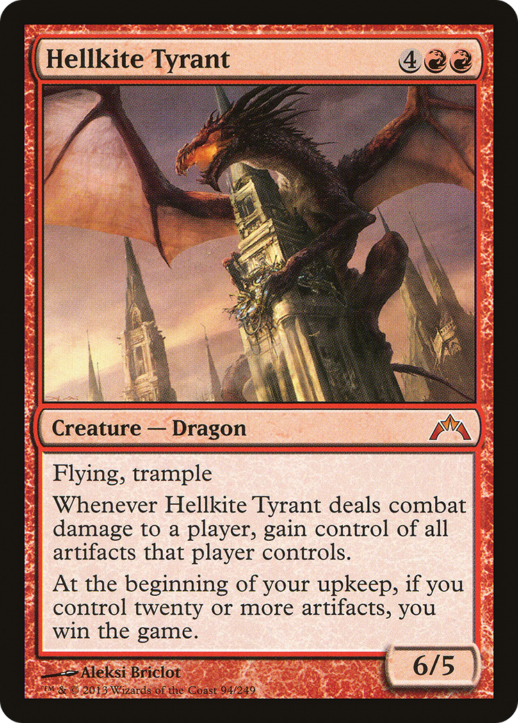 Hellkite Tyrant [Gatecrash]-1