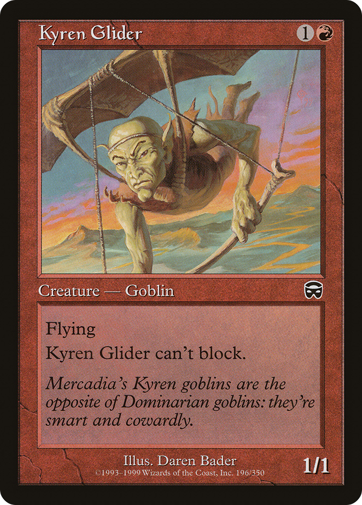 Kyren Glider [Mercadian Masques]-1