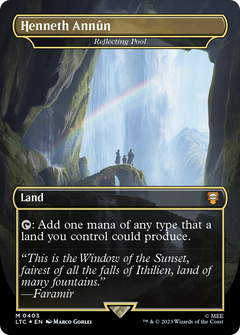 Henneth Annun - Reflecting Pool (Surge Foil Realms and Relics) [The Lord of the Rings: Tales of Middle-Earth Commander]-1
