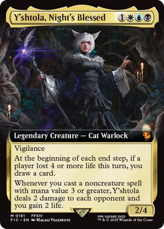 Y'shtola, Night's Blessed (Extended Art) (FIC-191) - Commander: FINAL FANTASY: (Extended Art) Foil-1
