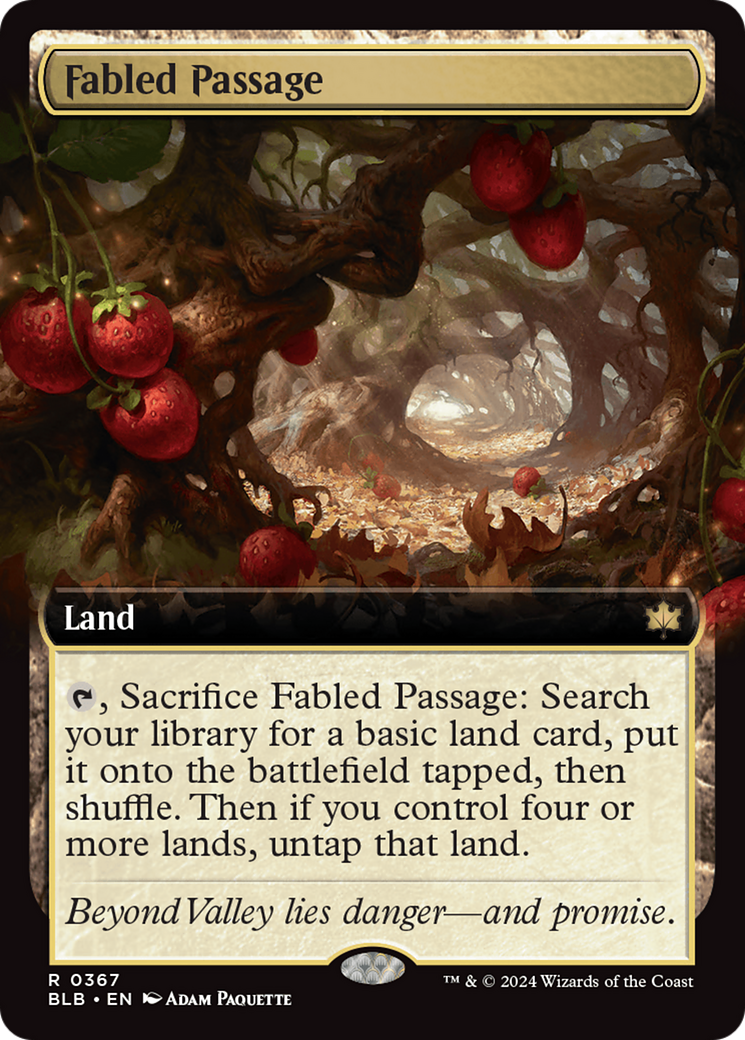 Fabled Passage (Extended Art) [Bloomburrow]-1