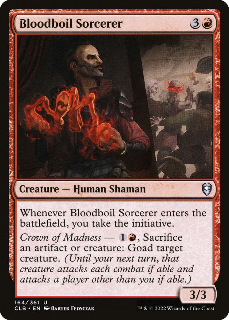 Bloodboil Sorcerer [Commander Legends: Battle for Baldur's Gate]-1