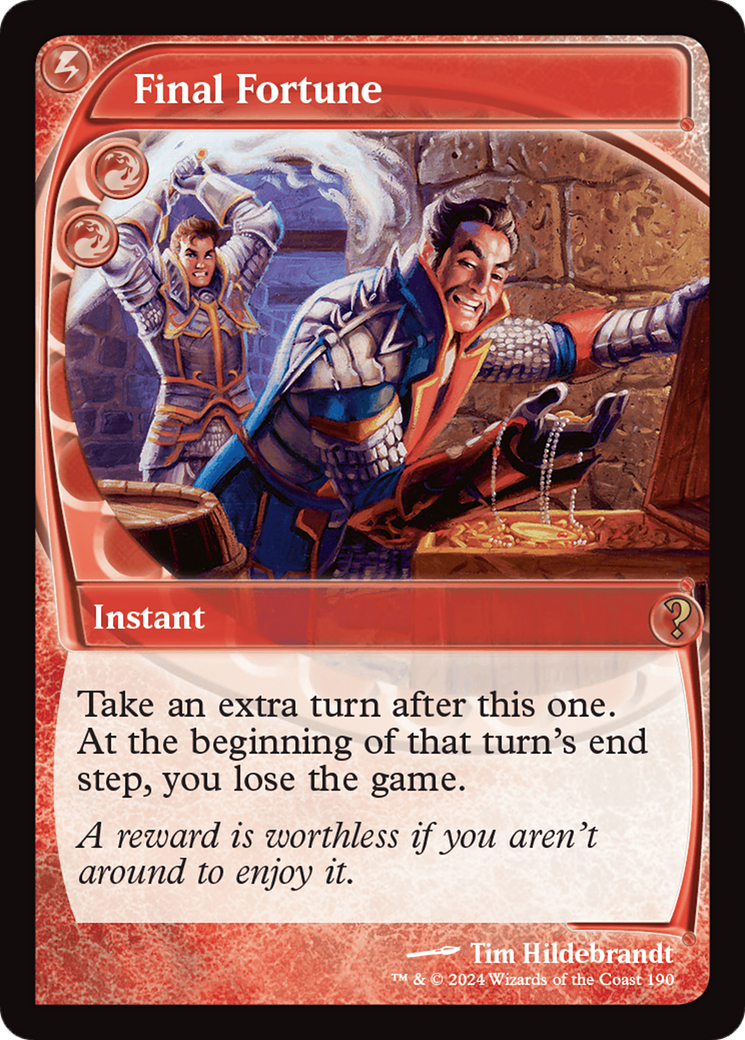 Final Fortune (Future Sight) [Mystery Booster 2]-1