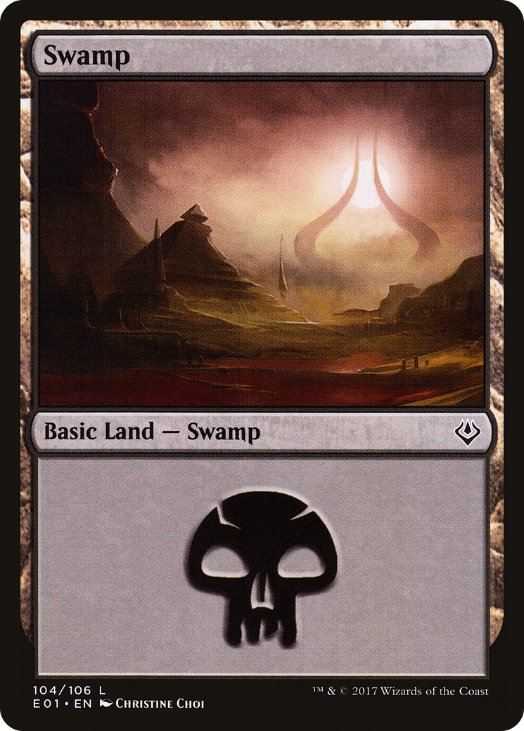 Swamp (104) [Archenemy: Nicol Bolas]-1