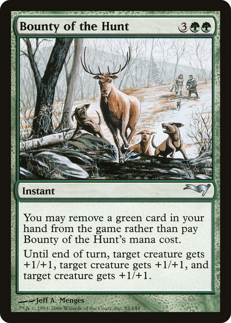 Bounty of the Hunt [Coldsnap Theme Decks]-1