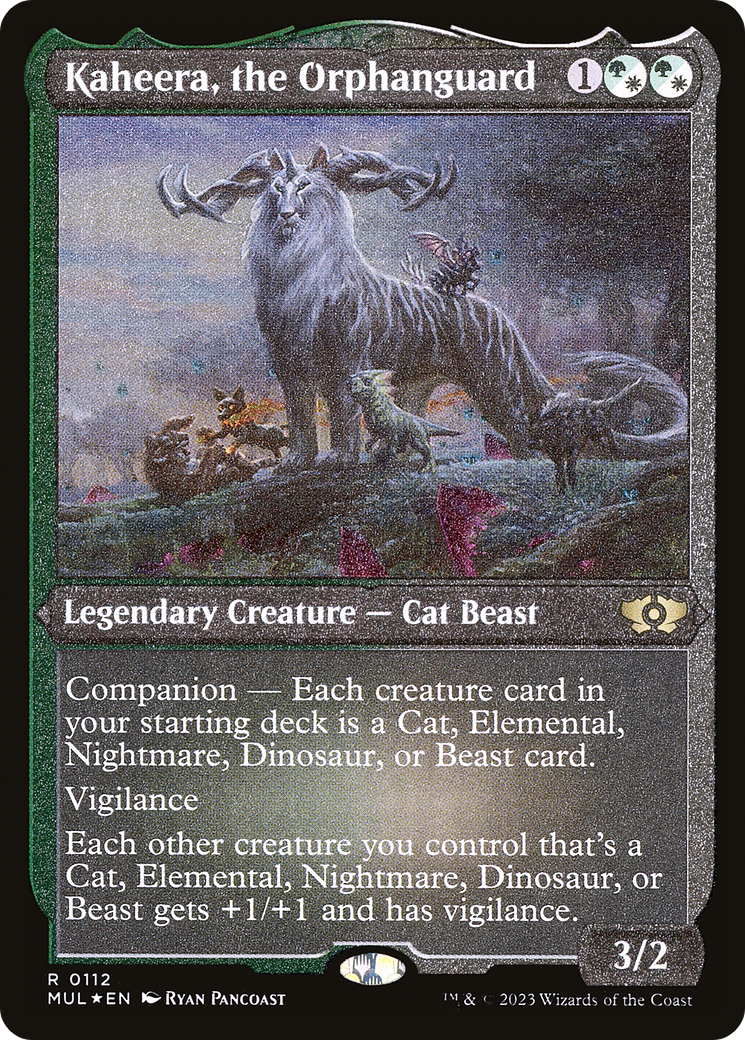Kaheera, the Orphanguard (Foil Etched) [Multiverse Legends]-1