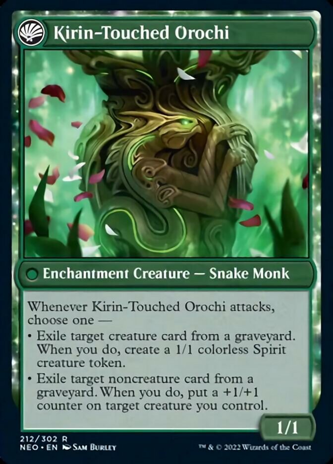 Teachings of the Kirin // Kirin-Touched Orochi [Kamigawa: Neon Dynasty]-2